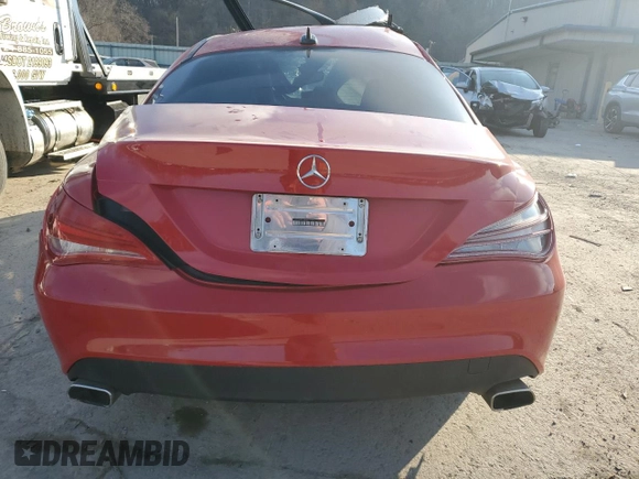 2014 Mercedes-Benz CLA 250 with VIN WDDSJ4EB4EN037785, listed as a Copart auction lot 42832254 with Not provided miles and Salvage title. Bid and sale history available at DreamBid. Image 6.