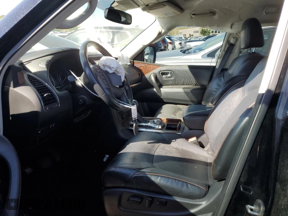 2020 Nissan Armada SL with VIN JN8AY2NC1L9619173, listed as a Copart auction lot 58111894 with 89,269 mi miles and Salvage Title. Bid and sale history available at carsss.com. Image 7.