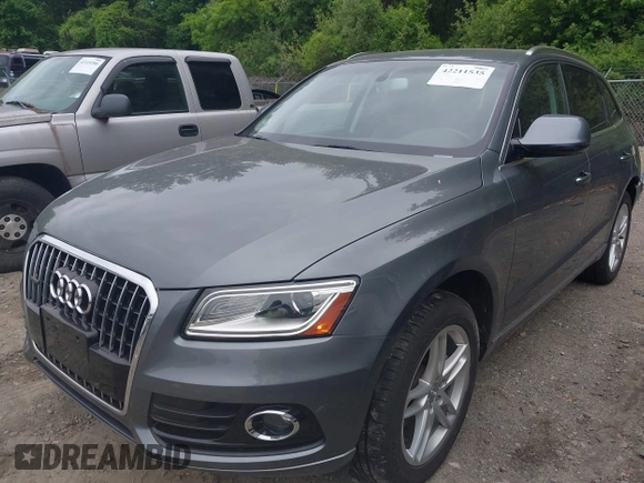 2016 Audi Q5 Premium with VIN WA1C2AFP3GA149244, listed as a IAAI auction lot 42211535 with 49,357 mi miles and . Bid and sale history available at DreamBid. Image 2.