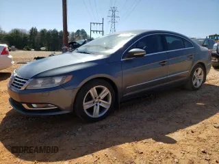 2013 Volkswagen CC Sport with VIN WVWBN7AN6DE510424, listed as a Copart auction lot 48675465 with 116,150 mi miles and Salvage Title. Bid and sale history available at carsss.com. Image 1.