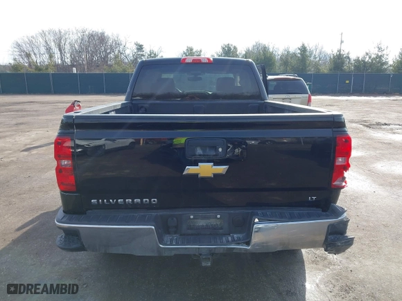 2017 Chevrolet Silverado 1500 LT with VIN 1GCVKREC3HZ126576, listed as a IAAI auction lot 41477637 with 124,670 mi miles. Bid and sale history available at carsss.com. Image 16.