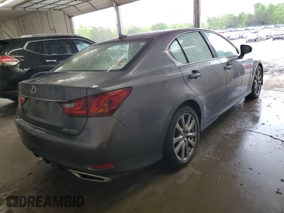 2013 Lexus GS 350 with VIN JTHBE1BL5D5016449, listed as a Copart auction lot 54420015 with 126,439 mi miles and Salvage Title. Bid and sale history available at carsss.com. Image 3.