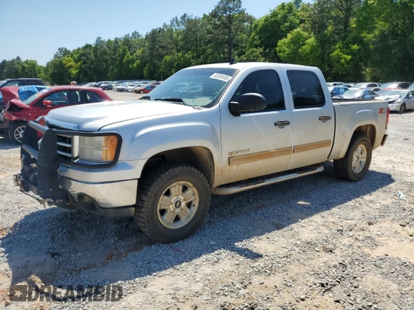 2012 GMC Sierra 1500 SLE with VIN 3GTP2VE76CG142719, listed as a Copart auction lot 53365495 with 244,537 mi miles and Salvage title. Bid and sale history available at DreamBid. Image 1.