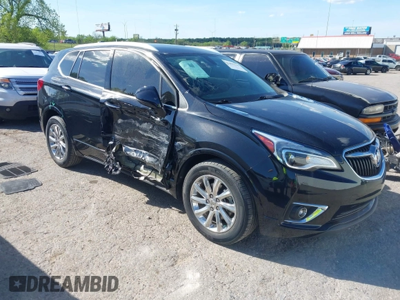 2020 Buick Envision Essence with VIN LRBFXCSA3LD209970, listed as a IAAI auction lot 42055134 with 59,854 mi miles and . Bid and sale history available at carsss.com. Image 1.