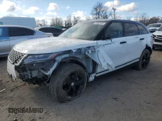 2020 Land Rover Range Rover Velar S with VIN SALYB2EX3LA268627, listed as a Copart auction lot 83667534 with 87,041 mi miles and Salvage Title. Bid and sale history available at carsss.com. Image 1.
