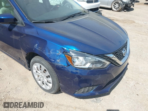 2017 Nissan Sentra S with VIN 3N1AB7AP8HY370510, listed as a IAAI auction lot 42135652 with 86,880 mi miles. Bid and sale history available at carsss.com. Image 6.