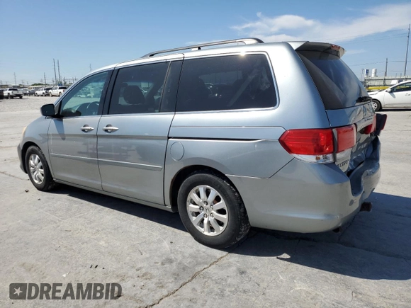 2008 Honda Odyssey EX with VIN 5FNRL38478B034859, listed as a Copart auction lot 53315095 with 212,467 mi miles and Salvage Title. Bid and sale history available at DreamBid. Image 2.