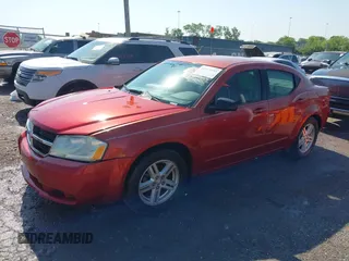 2008 Dodge Avenger SXT with VIN 1B3LC56K68N171989, listed as a IAAI auction lot 42111955 with 172,663 mi miles. Bid and sale history available at carsss.com. Image 2.