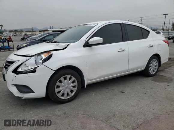 2016 Nissan Versa S Plus with VIN 3N1CN7AP8GL877046, listed as a Copart auction lot 53356795 with 80,222 mi miles and Salvage Title. Bid and sale history available at carsss.com. Image 1.