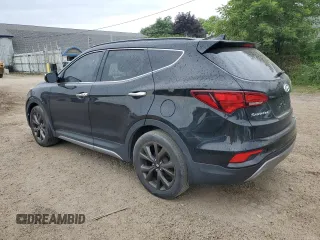 2017 Hyundai Santa Fe Ultimate with VIN 5XYZWDLA2HG450918, listed as a Copart auction lot 64413195 with 130,500 mi miles and Clean title. Bid and sale history available at DreamBid. Image 2.