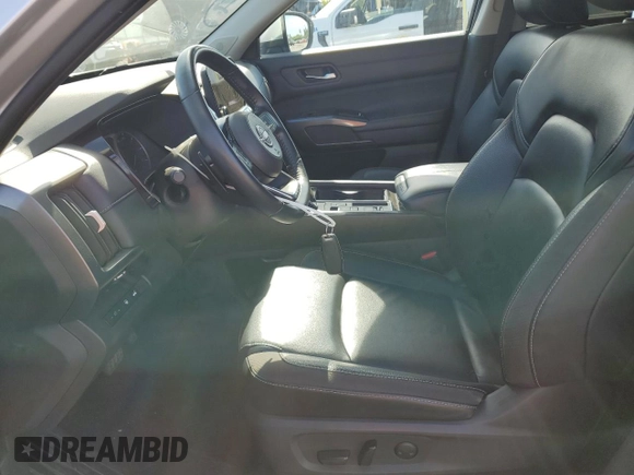 2023 Nissan Pathfinder SL with VIN 5N1DR3CB1PC270932, listed as a Copart auction lot 53356765 with 47,996 mi miles and Salvage title. Bid and sale history available at DreamBid. Image 7.