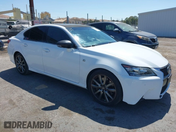 2015 Lexus GS 350 with VIN JTHBE1BL9FA001348, listed as a IAAI auction lot 42583249 with 100,363 mi miles and . Bid and sale history available at DreamBid. Image 1.
