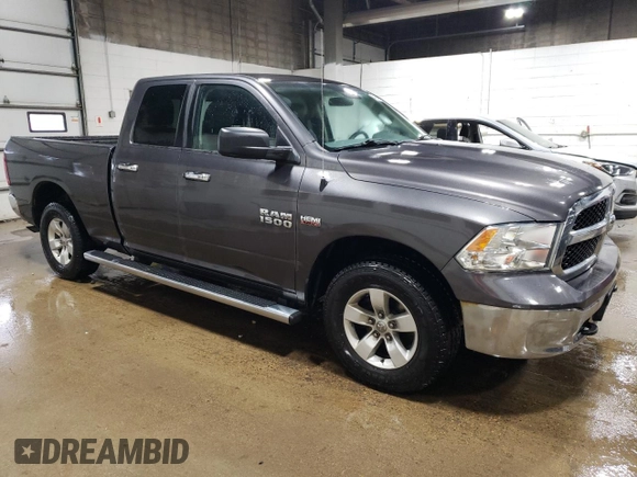 2018 Ram 1500 SLT with VIN 1C6RR7GT1JS337473, listed as a Copart auction lot 49884025 with 201,340 mi miles and Clean title. Bid and sale history available at DreamBid. Image 4.