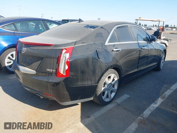 2014 Cadillac ATS Standard RWD with VIN 1G6AA5RX1E0186172, listed as a IAAI auction lot 42478726 with 131,787 mi miles and . Bid and sale history available at DreamBid. Image 4.