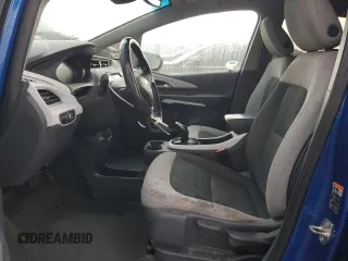 2019 Chevrolet Bolt EV LT with VIN 1G1FY6S08K4111029, listed as a Copart auction lot 59609955 with 97,312 mi miles and Clean title. Bid and sale history available at DreamBid. Image 7.
