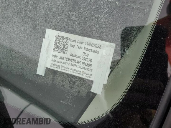 2015 Mazda 5 Sport with VIN JM1CW2BL4F0181398, listed as a Copart auction lot 65275874 with 152,749 mi miles and Salvage Title. Bid and sale history available at DreamBid. Image 14.