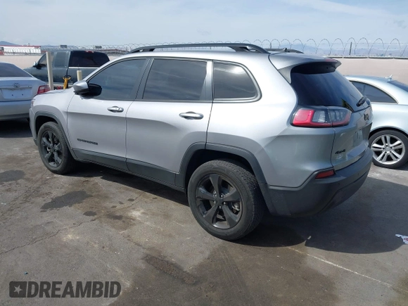 2021 Jeep Cherokee Altitude with VIN 1C4PJMLBXMD157985, listed as a IAAI auction lot 41916748 with 71,401 mi miles. Bid and sale history available at carsss.com. Image 3.