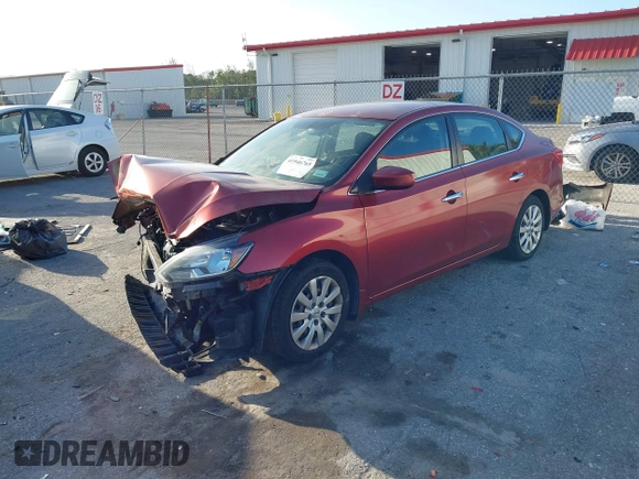2016 Nissan Sentra SV with VIN 3N1AB7AP5GY227044, listed as a IAAI auction lot 41946765 with 46,333 mi miles and . Bid and sale history available at DreamBid. Image 16.