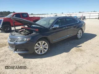 2015 Chevrolet Impala LTZ with VIN 2G1165S35F9144108, listed as a Copart auction lot 49266645 with 86,004 mi miles and Salvage Title. Bid and sale history available at DreamBid. Image 1.