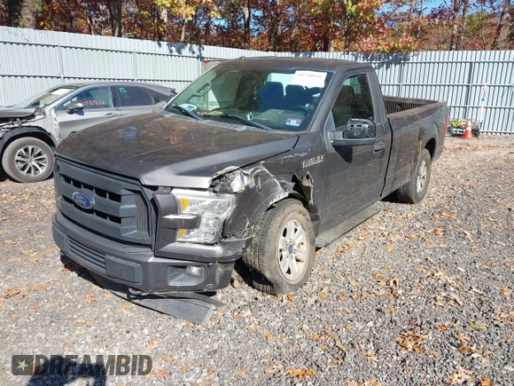 2017 Ford F-150 XL with VIN 1FTMF1E88HKC51000, listed as a IAAI auction lot 40738846 with 216,822 mi miles and . Bid and sale history available at DreamBid. Image 2.
