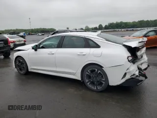 2022 Kia K5 GT-Line z VIN 5XXG64J20NG122075, wystawiony jako Copart lot #56356875 z przebiegiem 54 554 mil mil oraz Szkoda całkowita • Salvage title. Historia ofert i sprzedaży dostępna na DreamBid. Obrazek 2.
