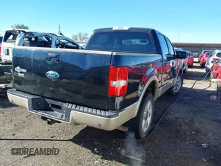 2007 Ford F-150 XLT with VIN 1FTPW14V97KD59614, listed as a IAAI auction lot 40870164 with 186,134 mi miles. Bid and sale history available at carsss.com. Image 4.