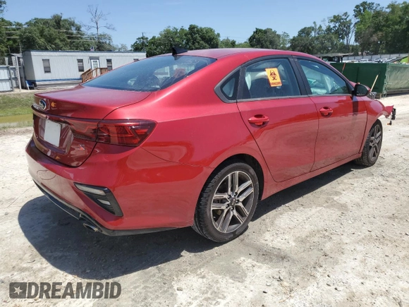 2019 Kia Forte S z VIN 3KPF34AD8KE037687, wystawiony jako Copart lot #56358875 z przebiegiem 78 193 mil mil oraz Czysty tytuł • Clean title. Historia ofert i sprzedaży dostępna na DreamBid. Obrazek 3.