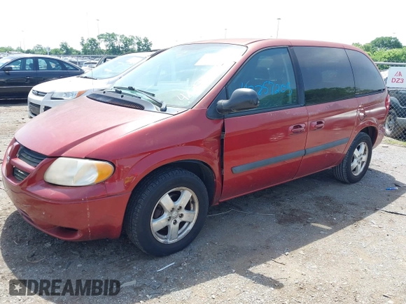 2006 Dodge Caravan SXT with VIN 1D4GP45R86B592241, listed as a IAAI auction lot 42257205 with 107,232 mi miles and . Bid and sale history available at DreamBid. Image 2.