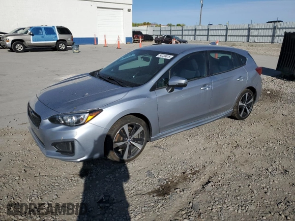 2017 Subaru Impreza Special Sports z VIN 4S3GTAK62H3722772, wystawiony jako Copart lot #54730415 z przebiegiem 69 230 mil mil oraz Szkoda całkowita • Salvage title. Historia ofert i sprzedaży dostępna na DreamBid. Obrazek 1.