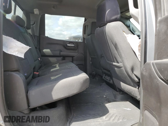 2021 Chevrolet Silverado 1500 LT with VIN 3GCUYDET4MG154765, listed as a Copart auction lot 48231225 with 99,353 mi miles and Salvage Title. Bid and sale history available at carsss.com. Image 10.