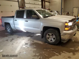 2014 Chevrolet Silverado 1500 LT with VIN 3GCUKREHXEG334389, listed as a Copart auction lot 84268974 with 161,419 mi miles and Clean Title. Bid and sale history available at carsss.com. Image 4.