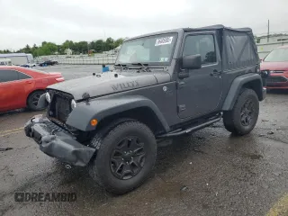 2017 Jeep Wrangler Sport z VIN 1C4AJWAG0HL644978, wystawiony jako Copart lot #56485985 z przebiegiem 104 151 mil mil oraz Szkoda całkowita • Salvage title. Historia ofert i sprzedaży dostępna na DreamBid. Obrazek 1.
