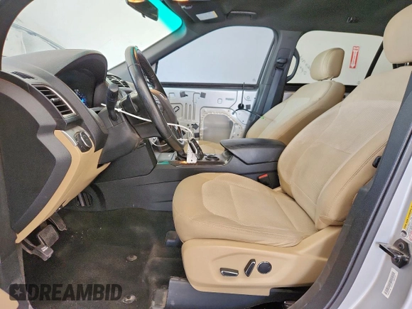 2017 Ford Explorer XLT with VIN 1FM5K7D84HGD05878, listed as a Copart auction lot 58927695 with 117,559 mi miles and Salvage title. Bid and sale history available at DreamBid. Image 7.