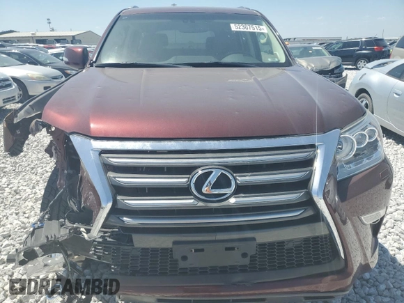 2017 Lexus GX 460 with VIN JTJJM7FX7H5159504, listed as a Copart auction lot 52307515 with 63,978 mi miles and Salvage title. Bid and sale history available at DreamBid. Image 5.