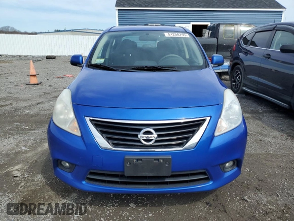 2012 Nissan Versa SL with VIN 3N1CN7AP8CL833896, listed as a Copart auction lot 51258795 with 125,439 mi miles and Clean Title. Bid and sale history available at carsss.com. Image 5.