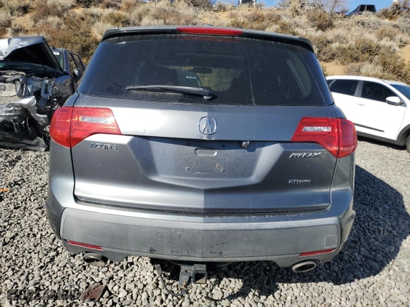 2008 Acura MDX Tech/Pwr Tail Gate with VIN 2HNYD28608H553129, listed as a Copart auction lot 75964554 with 203,178 mi miles and Clean Title. Bid and sale history available at carsss.com. Image 6.