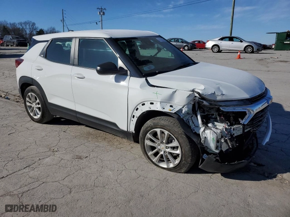 2024 Chevrolet TrailBlazer LS with VIN KL79MMS25RB061215, listed as a Copart auction lot 42128525 with NaN miles and Salvage Title. Bid and sale history available at carsss.com. Image 4.