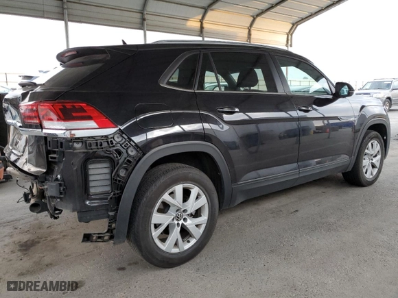 2021 Volkswagen Atlas Cross Sport 2.0T S with VIN 1V2AC2CA2MC224305, listed as a Copart auction lot 81181083 with 48,288 mi miles. Bid and sale history available at carsss.com. Image 3.