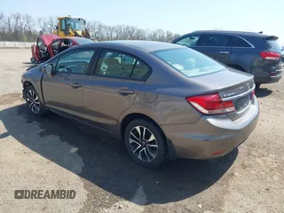 2014 Honda Civic Sedan EX with VIN 19XFB2F87EE082739, listed as a IAAI auction lot 42017492 with 158,988 mi miles. Bid and sale history available at carsss.com. Image 3.