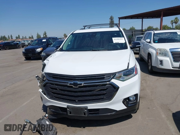 2020 Chevrolet Traverse Premier with VIN 1GNERKKW0LJ242236, listed as a IAAI auction lot 42588362 with 78,058 mi miles and . Bid and sale history available at DreamBid. Image 13.