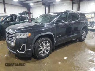 2022 GMC Acadia SLT z VIN 1GKKNULS9NZ114195, wystawiony jako Copart lot #59355285 z przebiegiem 50 586 mil mil oraz Szkoda całkowita • Salvage title. Historia ofert i sprzedaży dostępna na DreamBid. Obrazek 1.