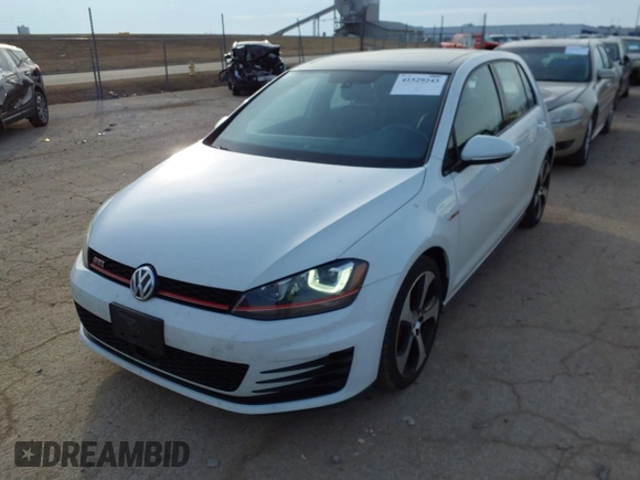 2017 Volkswagen Golf GTI S with VIN 3VW547AU4HM035425, listed as a IAAI auction lot 41529243 with 139,404 mi miles. Bid and sale history available at carsss.com. Image 17.