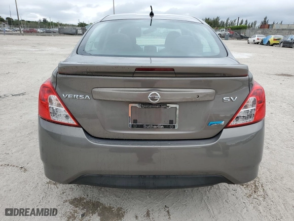 2015 Nissan Versa S Plus with VIN 3N1CN7AP7FL841279, listed as a Copart auction lot 46023345 with 112,081 mi miles and Salvage Title. Bid and sale history available at carsss.com. Image 6.
