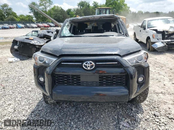 2022 Toyota 4Runner SR5 with VIN JTEEU5JR4N5260072, listed as a Copart auction lot 56194585 with 54,773 mi miles and Salvage title. Bid and sale history available at DreamBid. Image 5.