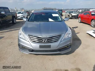 2016 Hyundai Azera with VIN KMHFG4JG6GA509647, listed as a IAAI auction lot 41528752 with 106,168 mi miles. Bid and sale history available at carsss.com. Image 12.