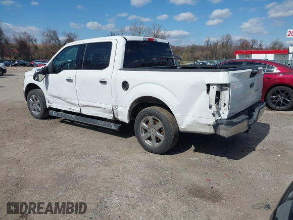 2020 Ford F-150 XL with VIN 1FTEW1C41LFA51128, listed as a IAAI auction lot 41774483 with 125,626 mi miles and . Bid and sale history available at DreamBid. Image 3.