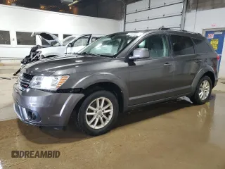 2017 Dodge Journey SXT with VIN 3C4PDDBGXHT592459, listed as a Copart auction lot 62333025 with 134,778 mi miles and Clean title. Bid and sale history available at DreamBid. Image 1.