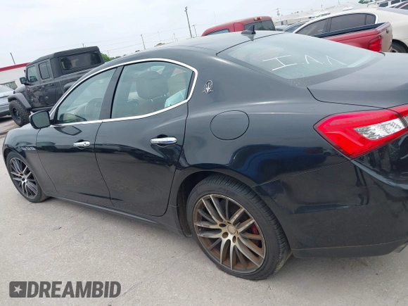 2016 Maserati Ghibli S Q4 with VIN ZAM57RTA3G1178723, listed as a IAAI auction lot 42041935 with 129,647 mi miles and . Bid and sale history available at DreamBid. Image 14.