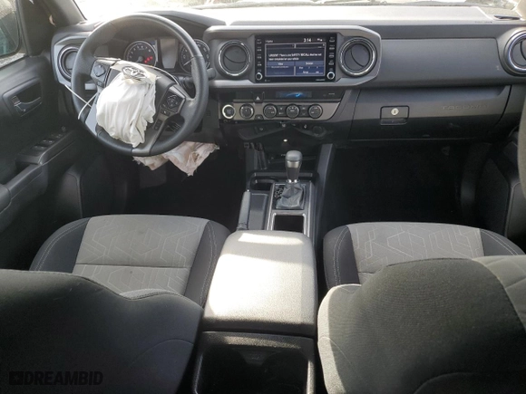 2023 Toyota Tacoma 4WD SR with VIN 3TMCZ5AN4PM542025, listed as a Copart auction lot 47593435 with 0 mi miles and Salvage Title. Bid and sale history available at carsss.com. Image 8.
