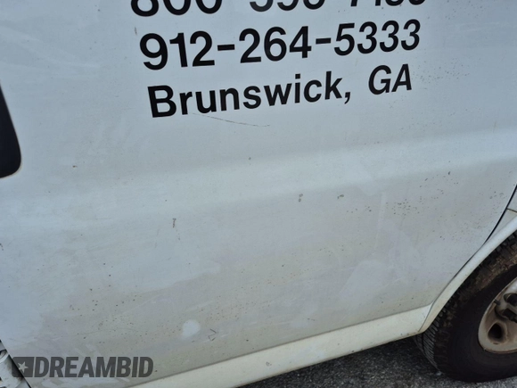 2014 Chevrolet Express Cargo with VIN 1GCWGFCG4E1148722, listed as a IAAI auction lot 42785369 with 188,945 mi miles and . Bid and sale history available at DreamBid. Image 20.
